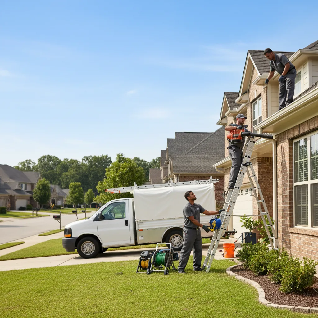 Home Gutter Service in Mitchell, GA near me
